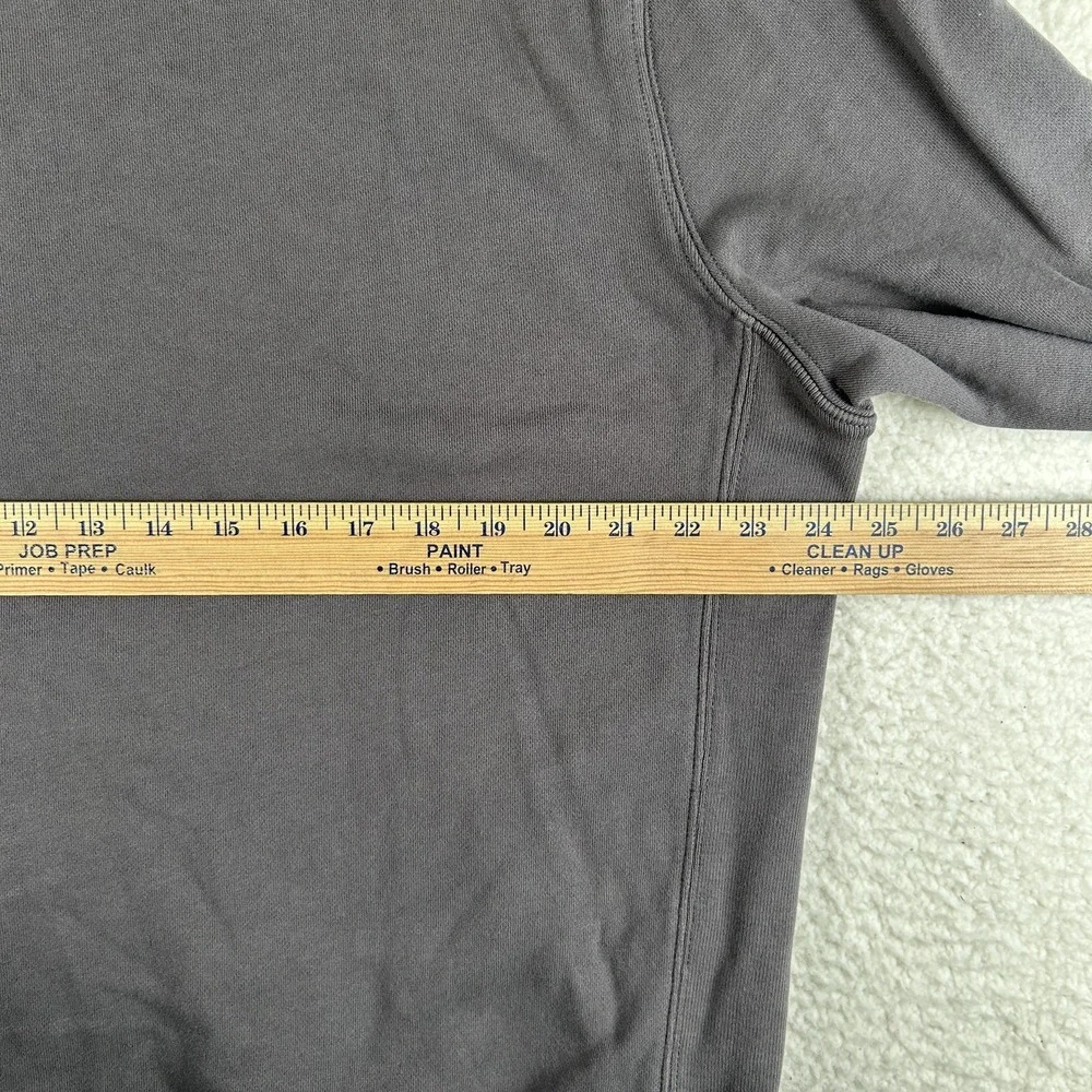 J.Crew Knit Goods Sweatshirt Mens XLT Tall Gray Fleece Pullover Crewneck AD467